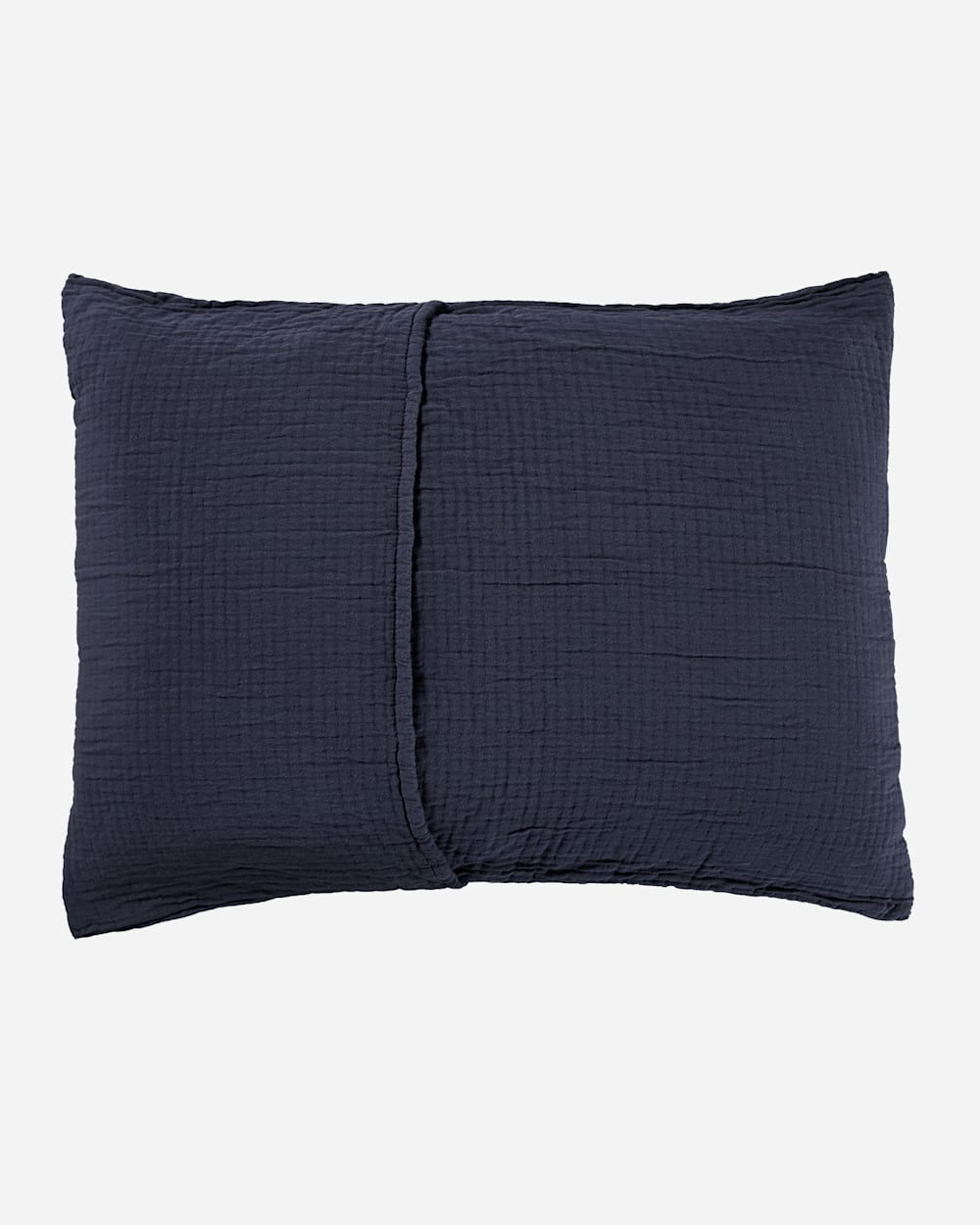 MIDNIGHT NOVA COTTON MATELASSE SHAM<br>MIDNIGHT NOVA