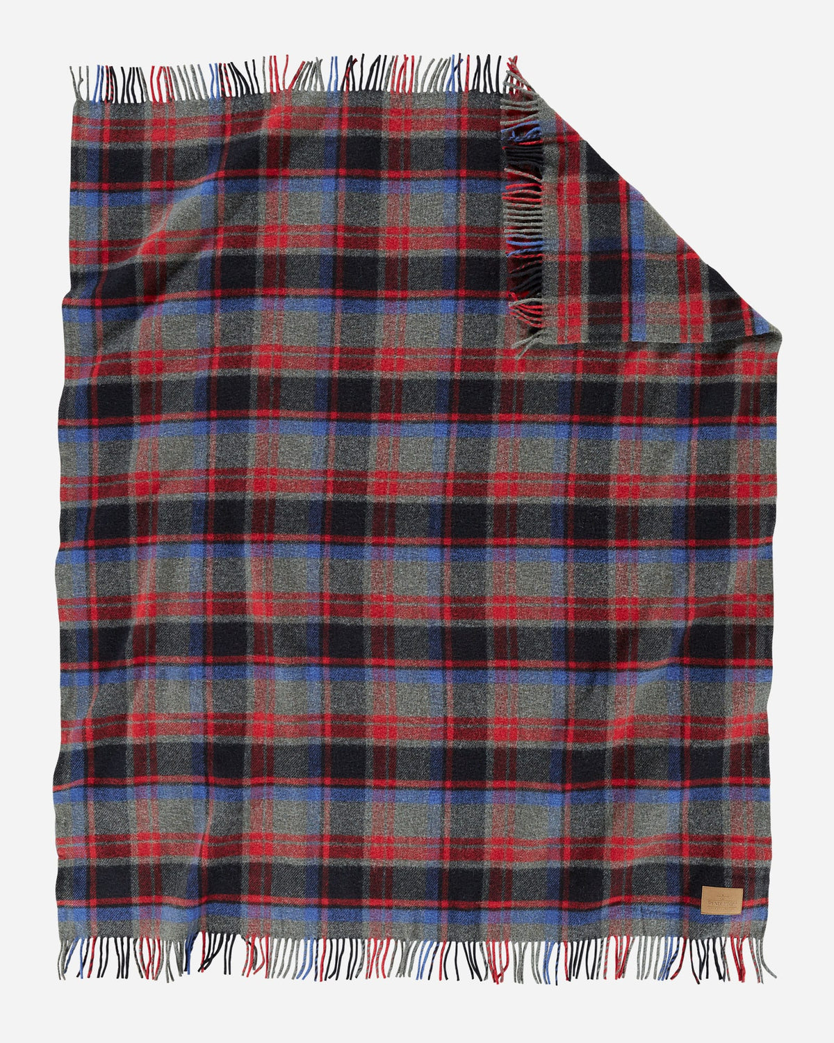 MOTOR ROBE THROW WITH LEATHER CARRIER<br>BROOKINGS