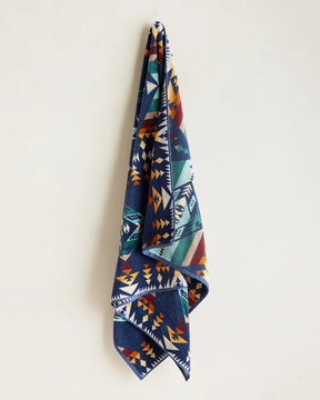 DIAMOND PEAK SPA TOWEL<br>NAVY