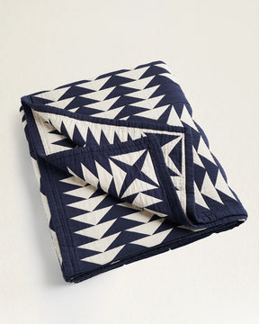 MIDNIGHT NOVA COTTON MATELASSE COVERLET<br>MIDNIGHT NOVA