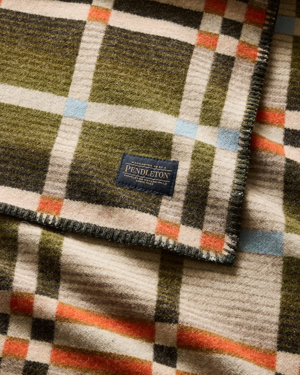 FOUR SQUARE THROW<br>SLIDE MOUNTAIN OLIVE
