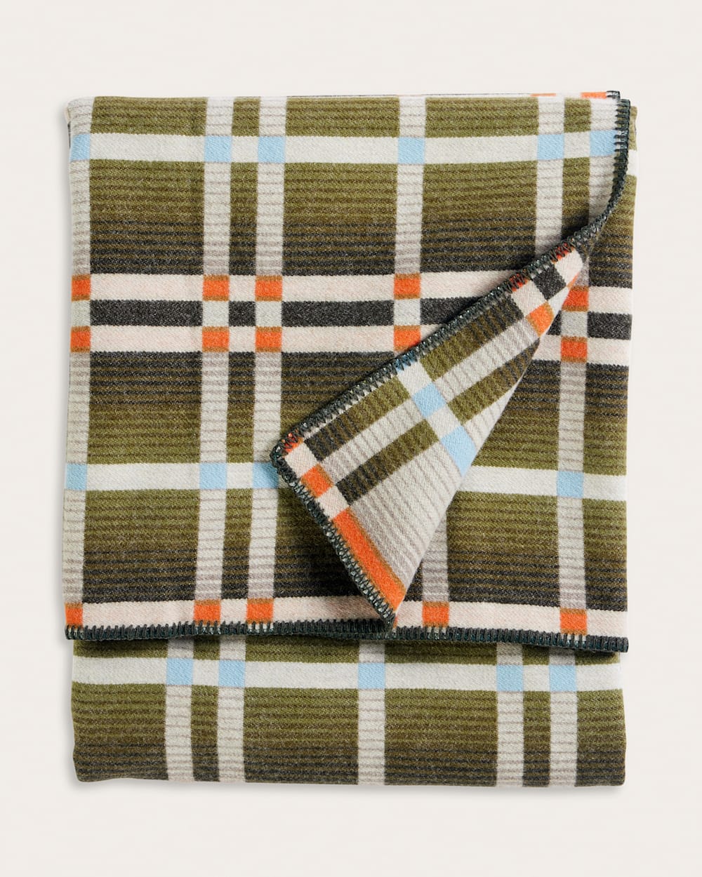 FOUR SQUARE THROW<br>SLIDE MOUNTAIN OLIVE