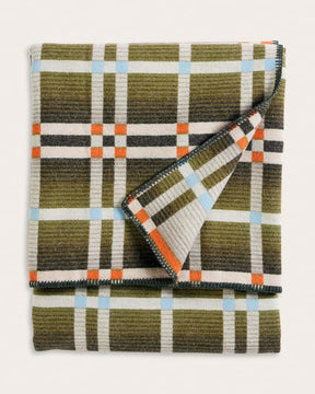 FOUR SQUARE THROW<br>SLIDE MOUNTAIN OLIVE
