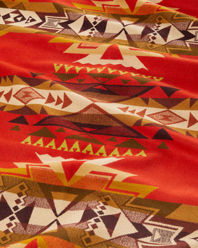 LIMITED EDITION HIGHLAND PEAK BLANKET<br>RED CHILI