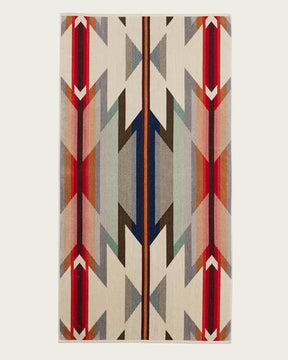 WYETH TRAIL 3PC TOWEL SET<br>TAN MULTI
