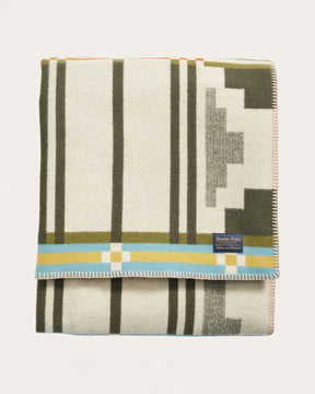 SEVEN SPRINGS BLANKET<br>GREEN