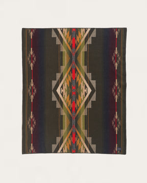TUMALO RIDGE THROW<br>GREEN