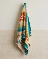 Oversized Jacquard Spa Towel<br>Sunset Pass