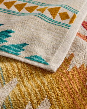 Oversized Jacquard Spa Towel<br>Sunset Pass