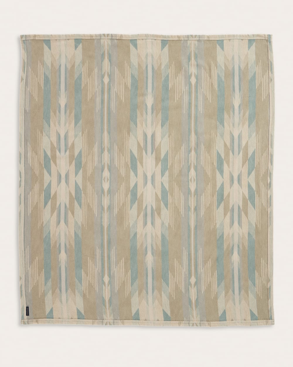 WYETH FALLS/STRIPE ORGANIC COTTON THROW GIFT PACK<br>LINEN