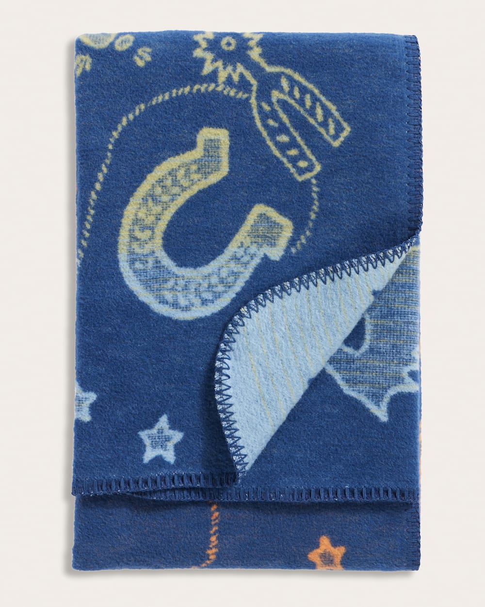 COSMIC RODEO ORGANIC COTTON BABY BLANKET<br>COSMIC RADIO