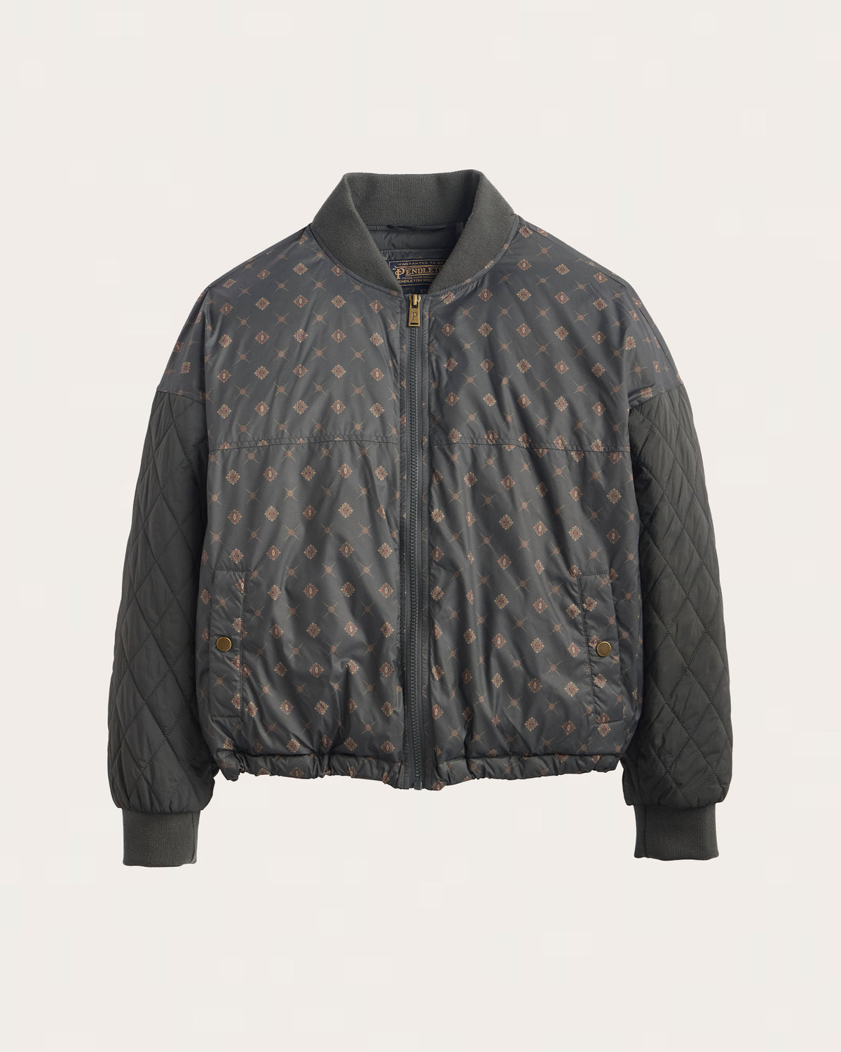 WOMEN'S SWEET GRASS BOMBER<br>HARDING FOULARD