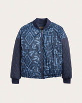 WOMEN'S SWEET GRASS BOMBER<br>HARDING NAVY