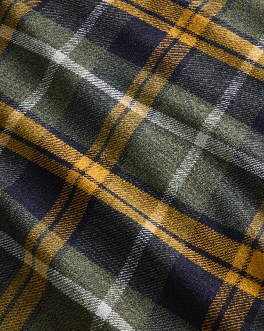 ECO-WISE WOOL PLAID/STRIPE BLANKET<br>SEA BLUE PLAID