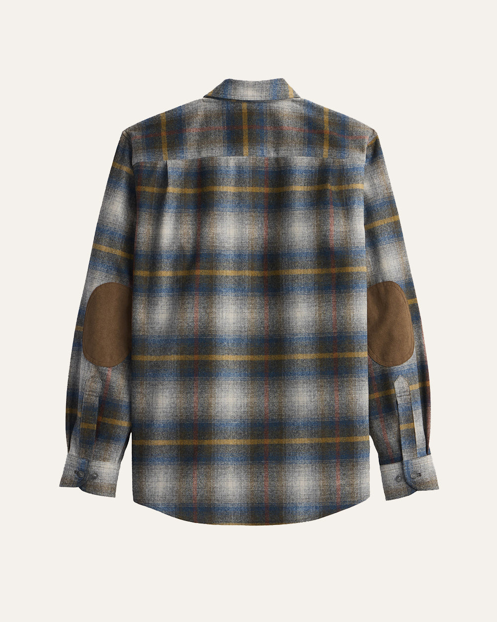 MEN'S TRAIL SHIRT<br>GREY MULTI PLAID