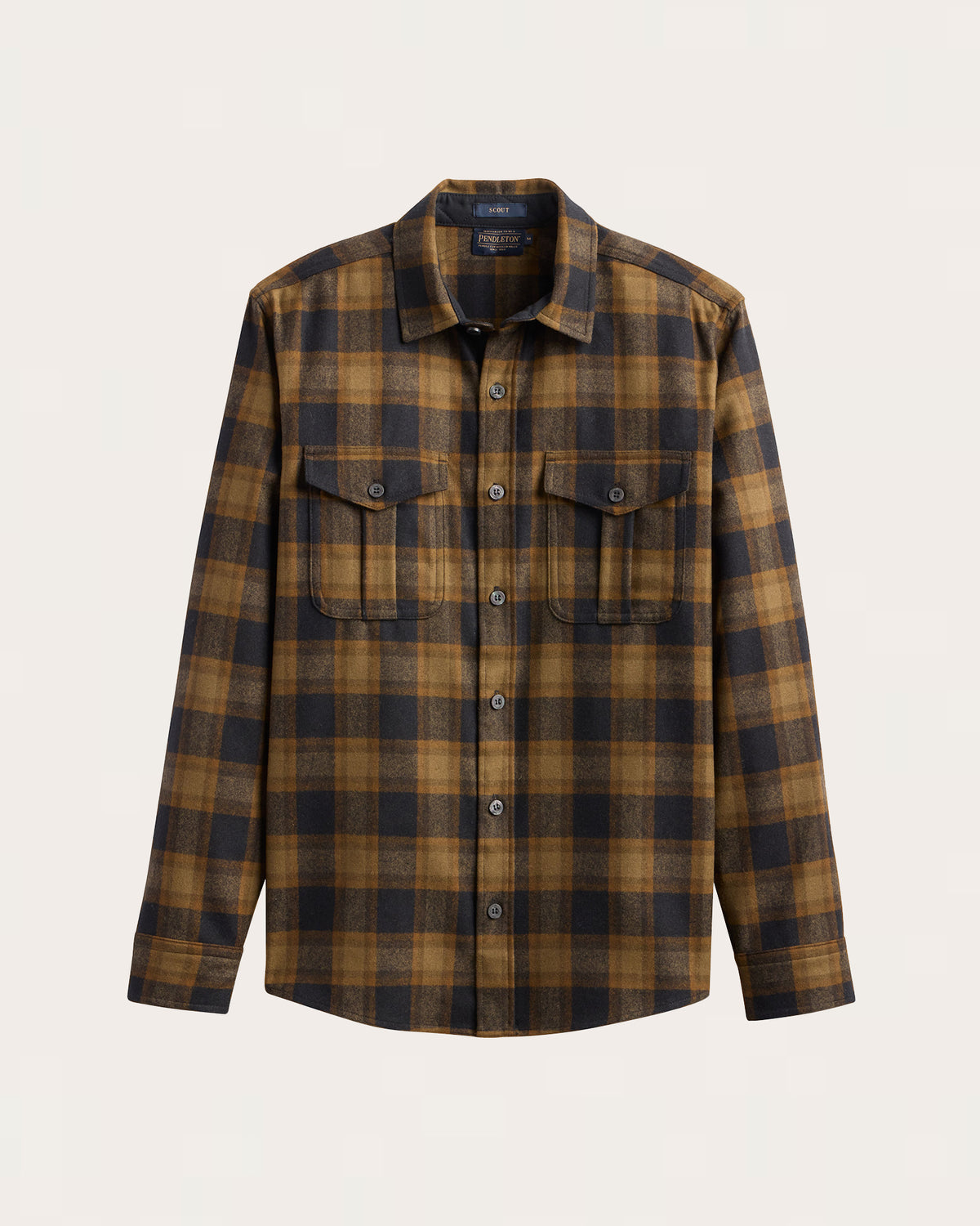 SCOUT SHIRT<br>OLIVE/BLACK CHECK