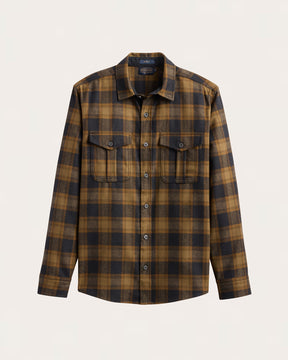 SCOUT SHIRT<br>OLIVE/BLACK CHECK