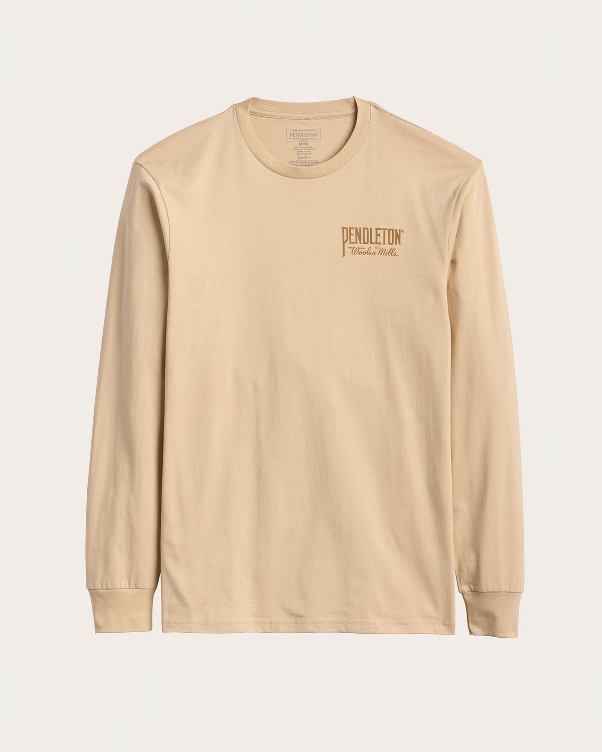 ORIGINAL WESTERN BULL GRAPHIC LS<br>SAND/GOLD