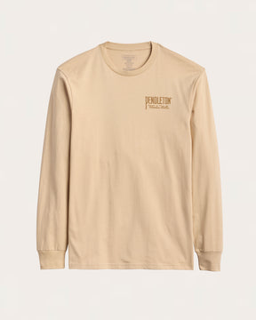ORIGINAL WESTERN BULL GRAPHIC LS<br>SAND/GOLD