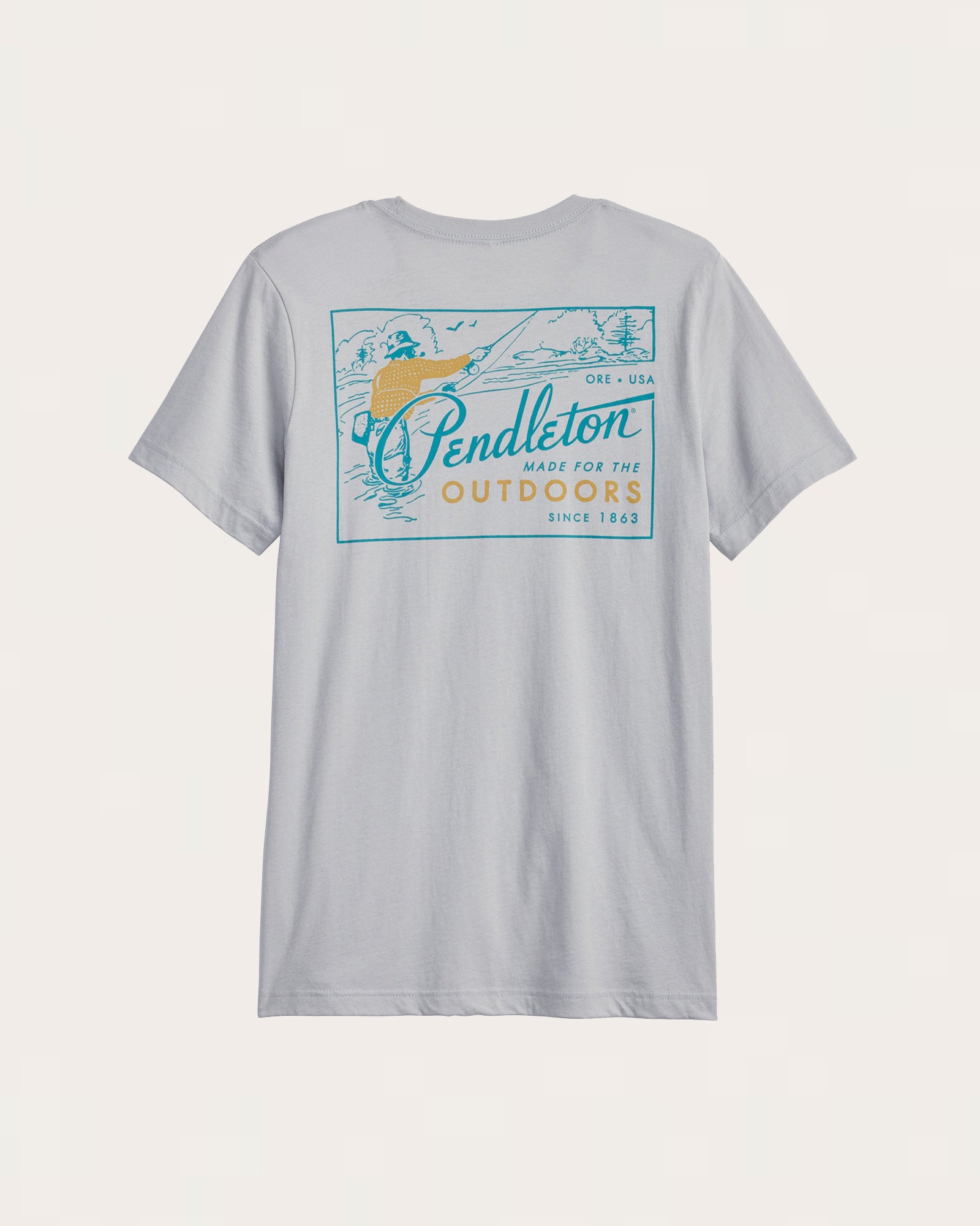 MEN'S GRAPHIC TEE<br>GREY/MULTI