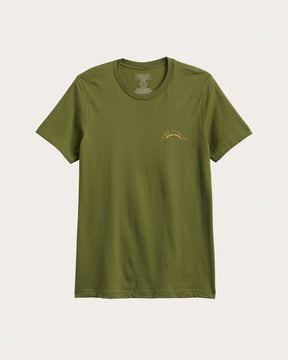 MEN'S SHORT-SLEEVE WESTERN GRAPHIC TEE<br>OLIVE/MULTI