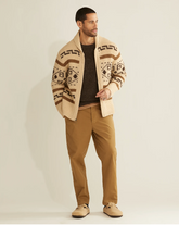 Pendleton cardigan 2025 big lebowski
