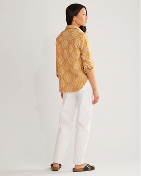 Long Beach Chamois Shirt <br> Curry/Brown Sugar