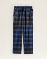 PJ Pant <br> Charcoal/Blue Block Plaid