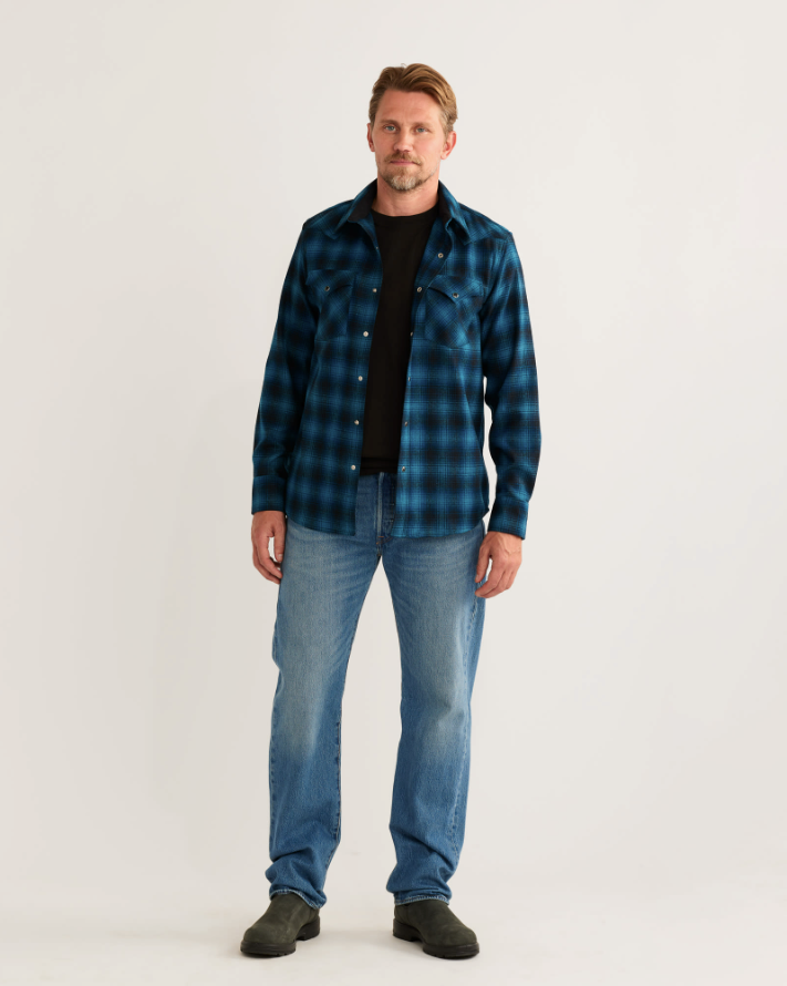 Canyon Shirt<br>Blue Ombre