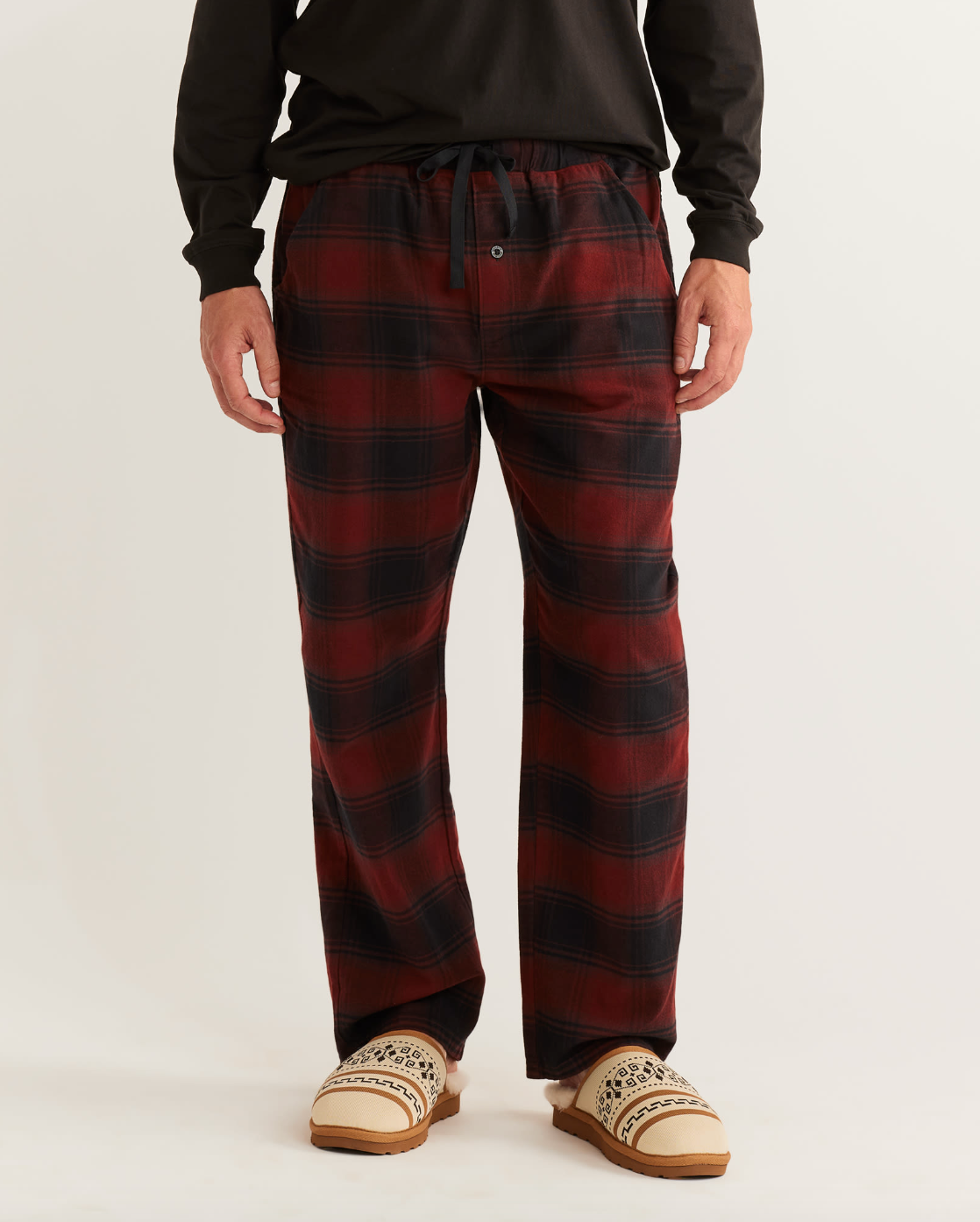 PJ PantRed/Black Ombre