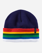 NATIONAL PARK STRIPE BEANIE<br>CRATER LAKE NAVY