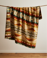 SOLSTICE CANYON BLANKET<br>TAN MULTI