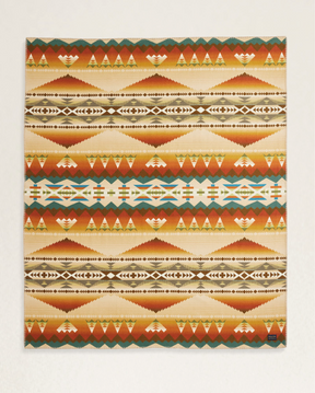 SOLSTICE CANYON BLANKET<br>TAN MULTI