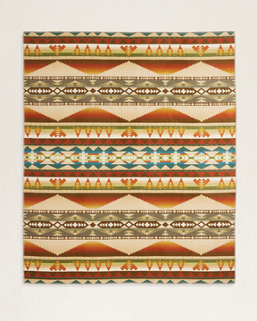 SOLSTICE CANYON BLANKET<br>TAN MULTI