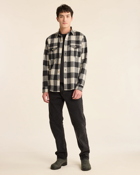 MEN'S BUFFALO CHECK SCOUT SHIRT<br>OXFORD/NAVY