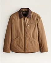 MEN'S TAHOMA CANVAS TRUCKER JACKET<br>SADDLE