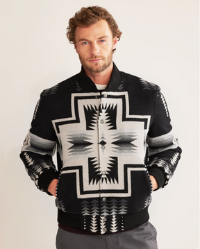 MEN'S GORGE WOOL JACKET<br>BLACK HARDING