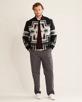 MEN'S GORGE WOOL JACKET<br>BLACK HARDING