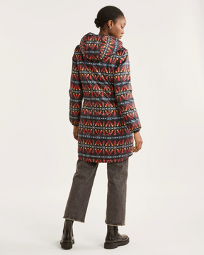 WOMEN'S SAPPHIRE LONG PACKABLE PARKA<br>TUCSON BLACK