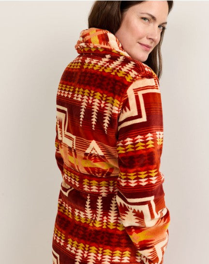 WOMEN'S ROBES<br>HARDING STAR CORAL
