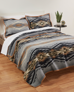 TUMALO RIDGE BLANKET<br>GREY
