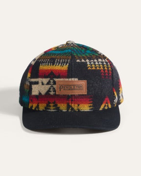 PENDLETON WOOL SIX PANEL HAT<br>CHIEF JOSEPH BLACK