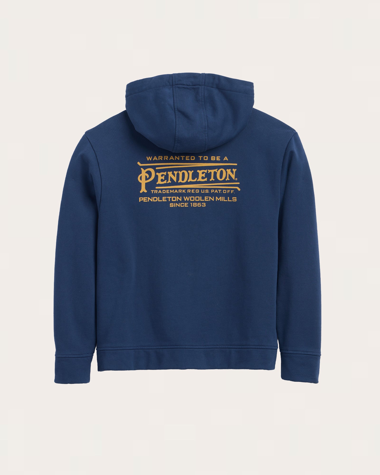 GRAPHIC ZIP-UP HOODIE<br>NAVY