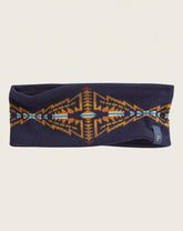 Fleece-Lined Headband <br> Trapper Peak Navy