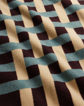 CONTEMPORARY NAPPED THROW<br>DAVIS