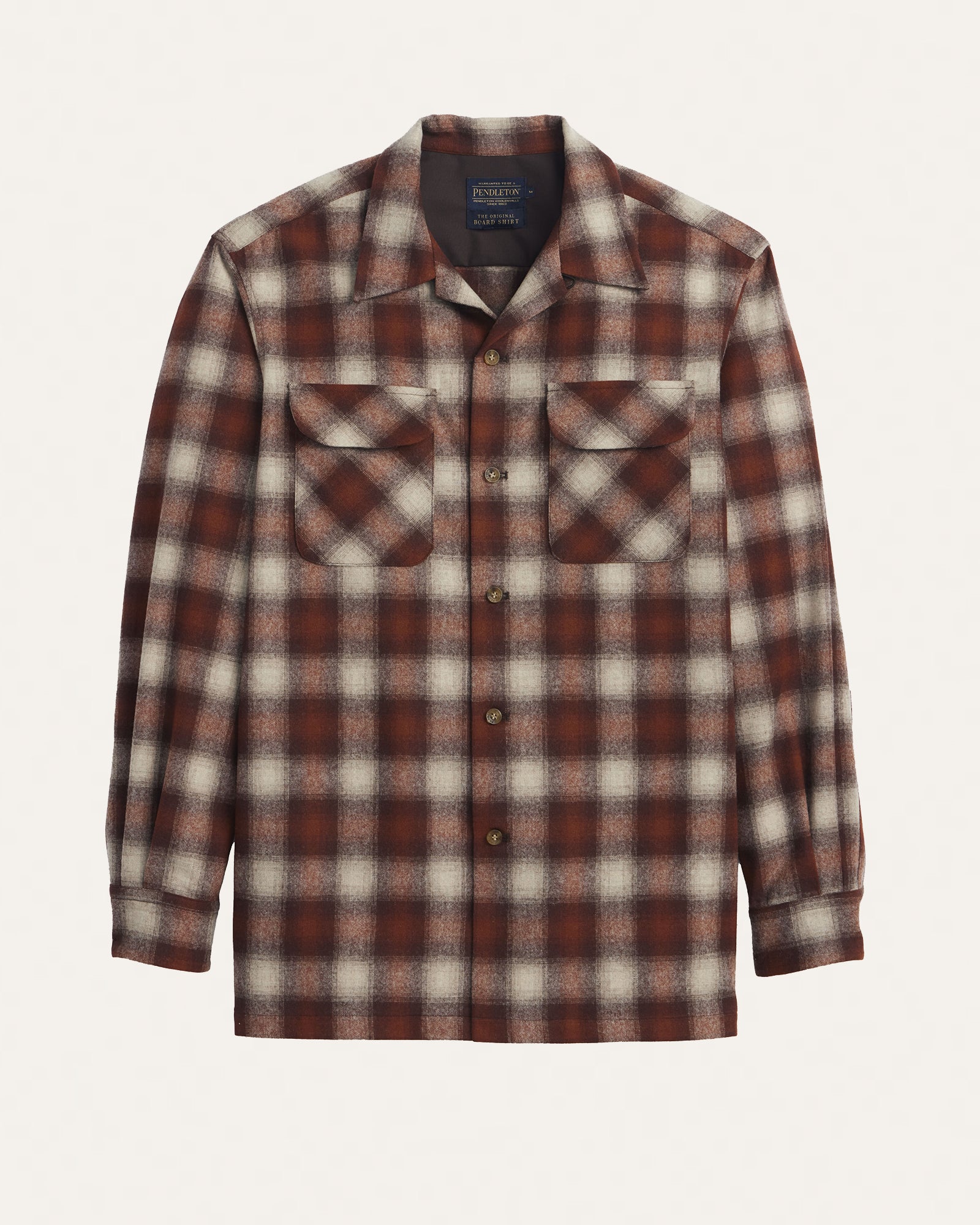 MEN'S BOARD SHIRT<br>RUST/TAN OMBRE