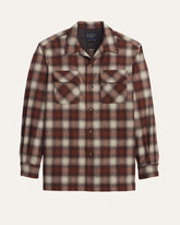 MEN'S BOARD SHIRT<br>RUST/TAN OMBRE