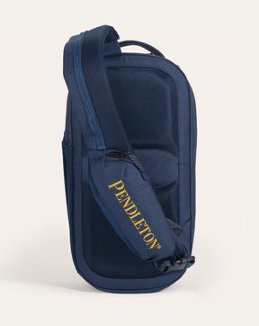 CREEKSIDE EXPLORER SLING BACKPACK<br>NAVY MULTI