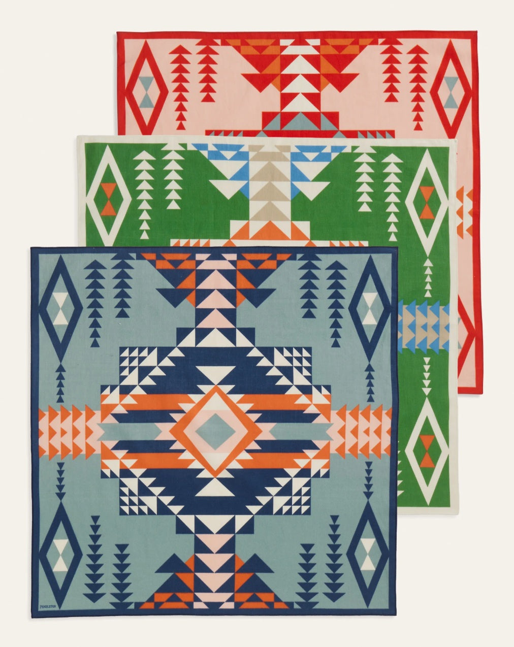 PILOT ROCK 3-PACK BANDANA<br>MULTI
