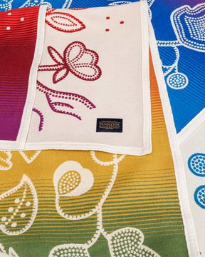 ALL THAT GROWS BLANKET - BY CHRISTI BELCOURT <br> IVORY MULTI